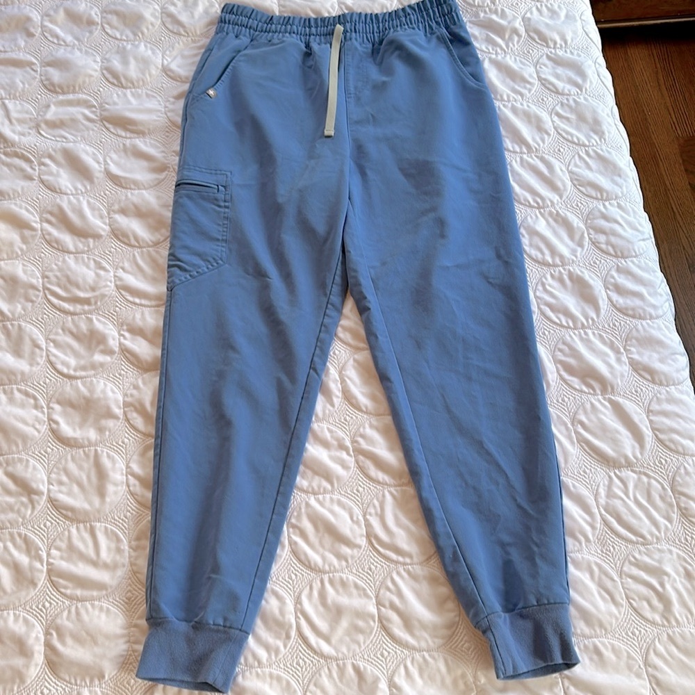 Ciel blue Figs, scrubs jogger